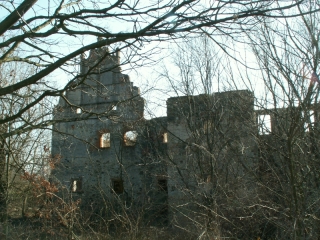 Slupice - ruiny dworu
